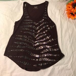 Express Sequin Tank